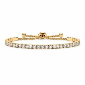 NEW ELLIE VAIL women's jodie tennis bracelet in gold